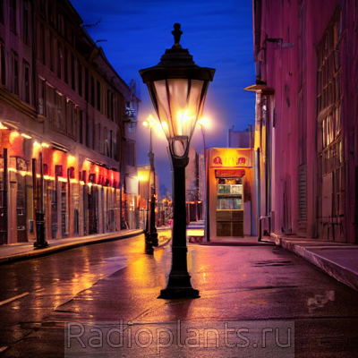 night, street, streetlight, pharmacy