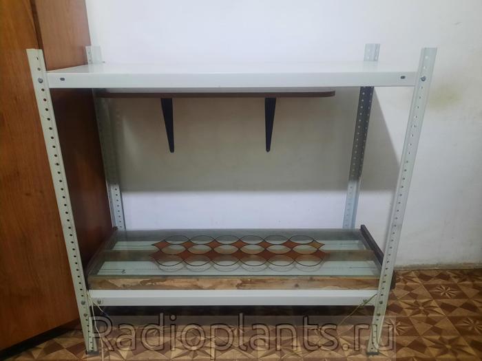 стеллаж - основа для камеры выжелчивания