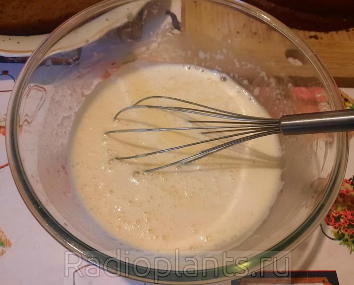 яично-мучная смесь