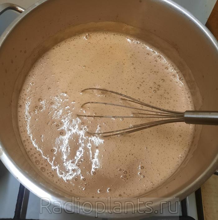 завариваем крем